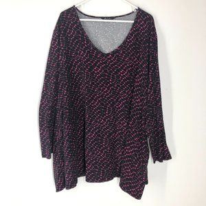 Ulla Popken geometric print top
